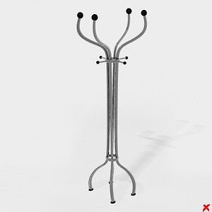 coat rack 3d model