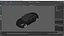 3D Compact Electric Crossover EV Black