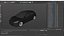 3D Compact Electric Crossover EV Black