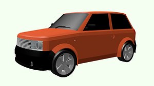 free fbx mode car small