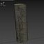 Textura de ladrilhos PBR de casca de cereja doce 8K