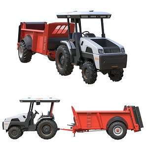 Monarch Electric Tractor and Spreader Sodimac Rafal 3300