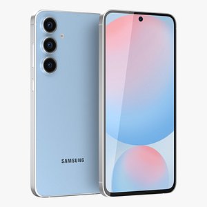 3D model Samsung Galaxy S24 FE Blue