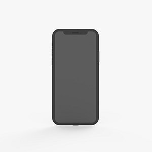 3D phone x model