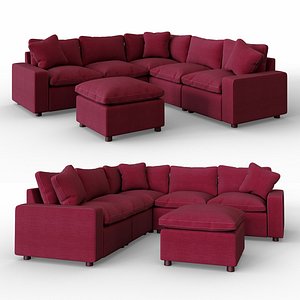 Savesto Charcoal Sectional
