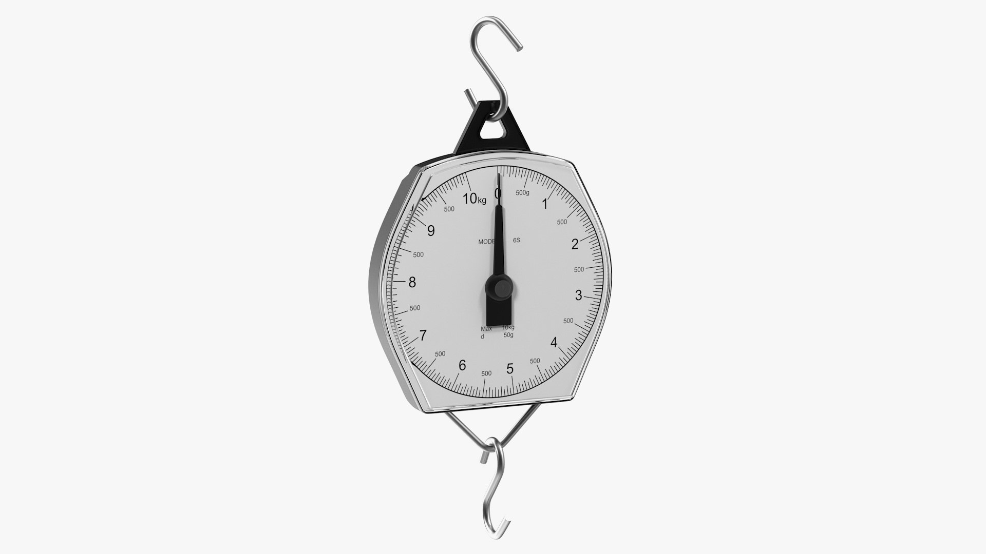 Mechanical Hanging Scales 3D model preview