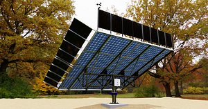 Solar Tracker Pole-2x4 Panel Layout-SOLAR-SIM V01-Mirror Supported