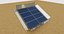 태양광 추적기 폴-2x4 패널 레이아웃-SOLAR-SIM V01-거울 지원
