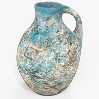 Medieval Jug 004 8K PBR Textures