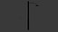 Rust Lamp Pole