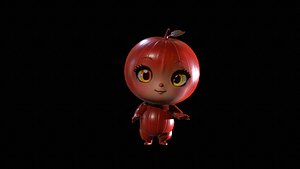 Chibi Fruit Gooseberry model