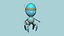 Kolekcja 10 Brain Robot G – Projekt postaci SciFi