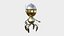 Kolekcja 10 Brain Robot G – Projekt postaci SciFi