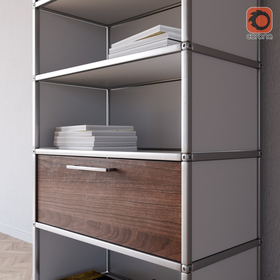 spinoff shelving topdeq 3d model