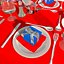 Conjunto de mesa de jantar retangular