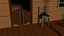 western scene 3D model