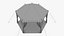 Luxury Gala Event Tent  Hexagonal Marquee Gazebo 3D Model