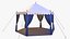 Luxury Gala Event Tent  Hexagonal Marquee Gazebo 3D Model