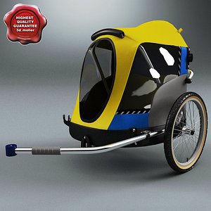 pet bicycle trailer max