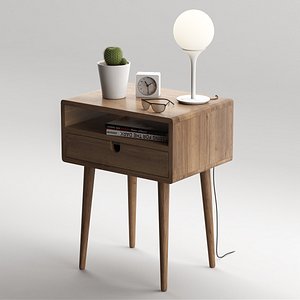 3D cactus bedside