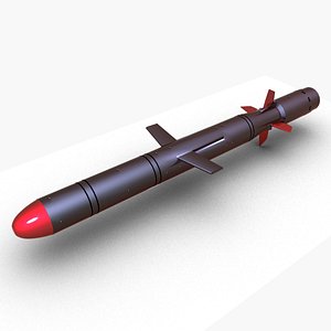Posh missile 3D model