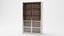 Gabinete con puertas de vidrio Lowpoly