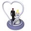 3d wedding cake figures