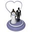 3d wedding cake figures