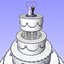 3d wedding cake figures
