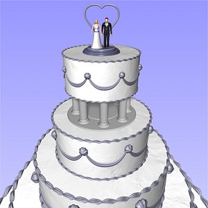 Wedding Cake II and Figures