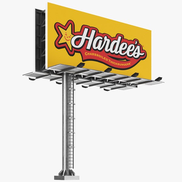 Detailed Billboard 01 3D model