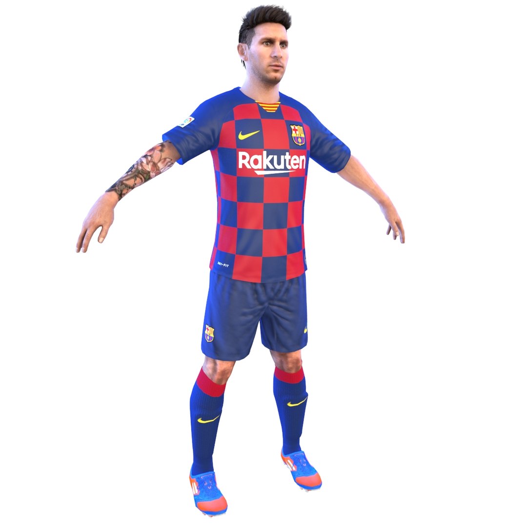 3D Lionel Messi Model - TurboSquid 1478758