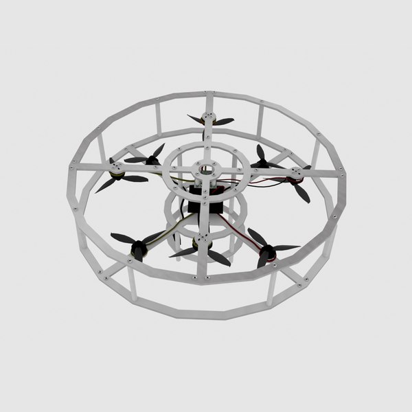 modelo 3d Drone circular - TurboSquid 2273708