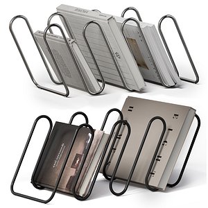 Tucas Home Snake Magazine Racks 3D