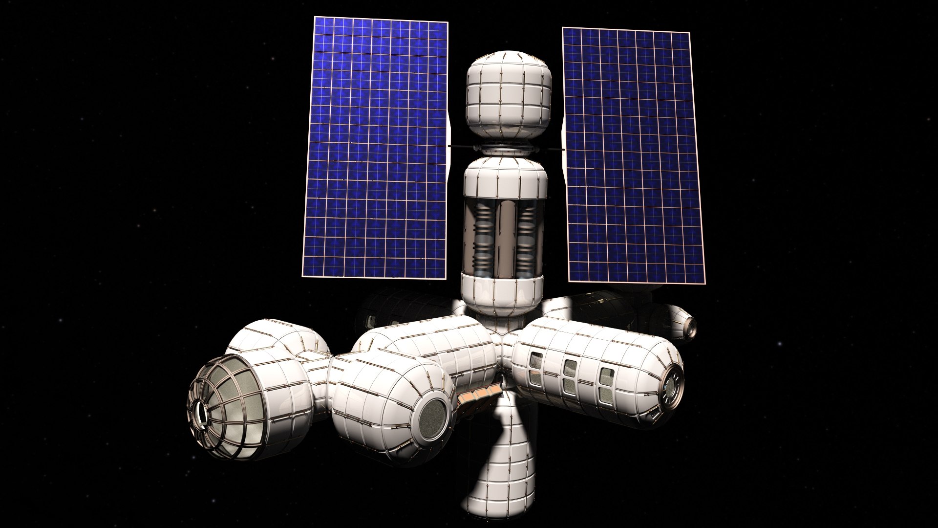 modern space station