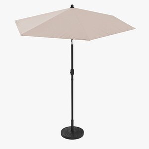 3D Patio Umbrella model