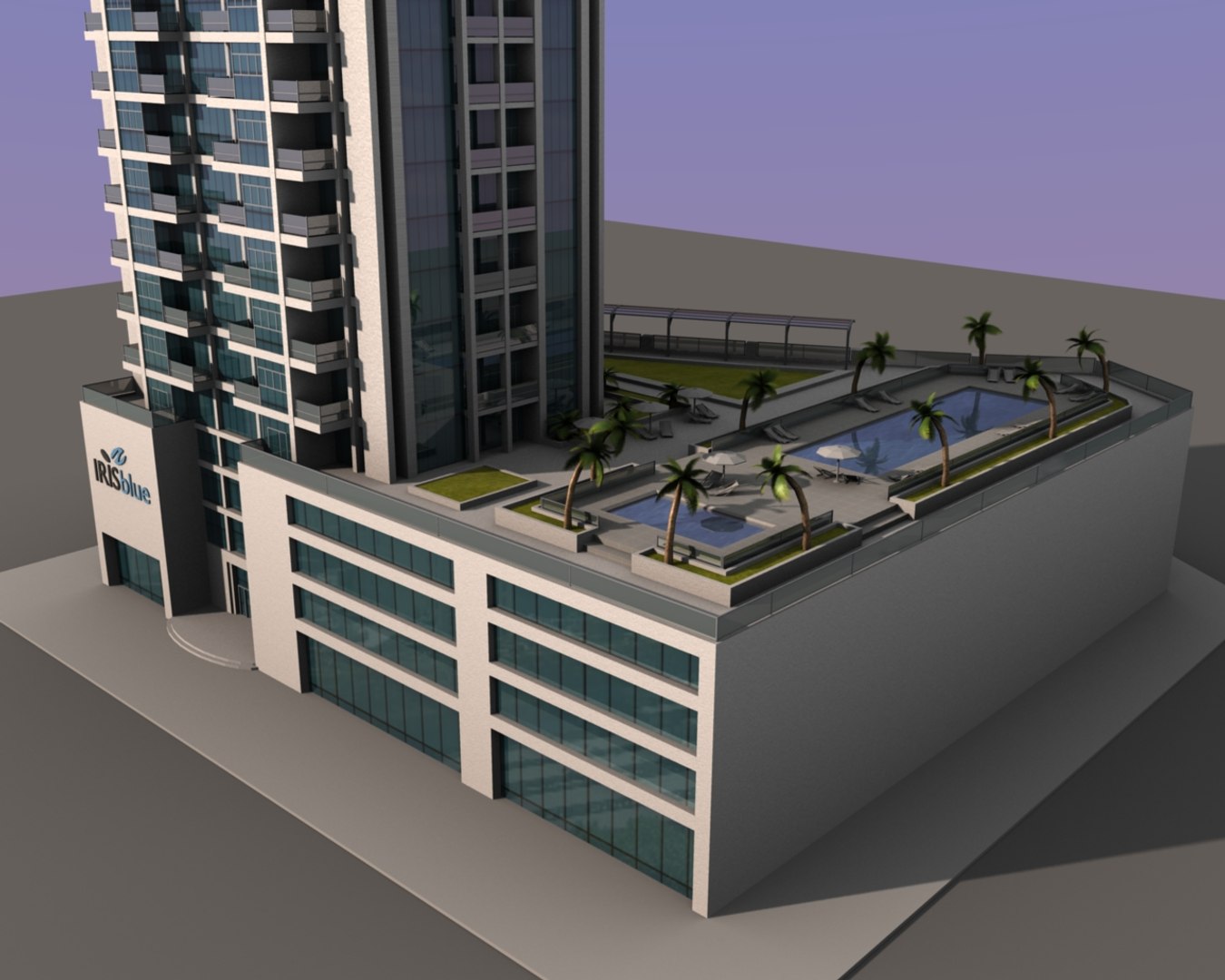 Luxury Blue Dubai Marina Lwo