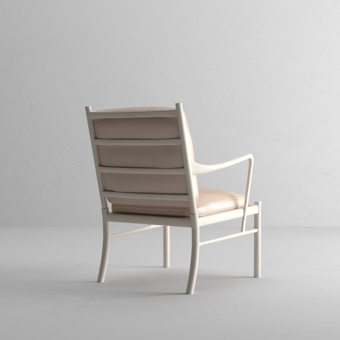 3D Carl Hansen Colonial Chair - TurboSquid 1393003