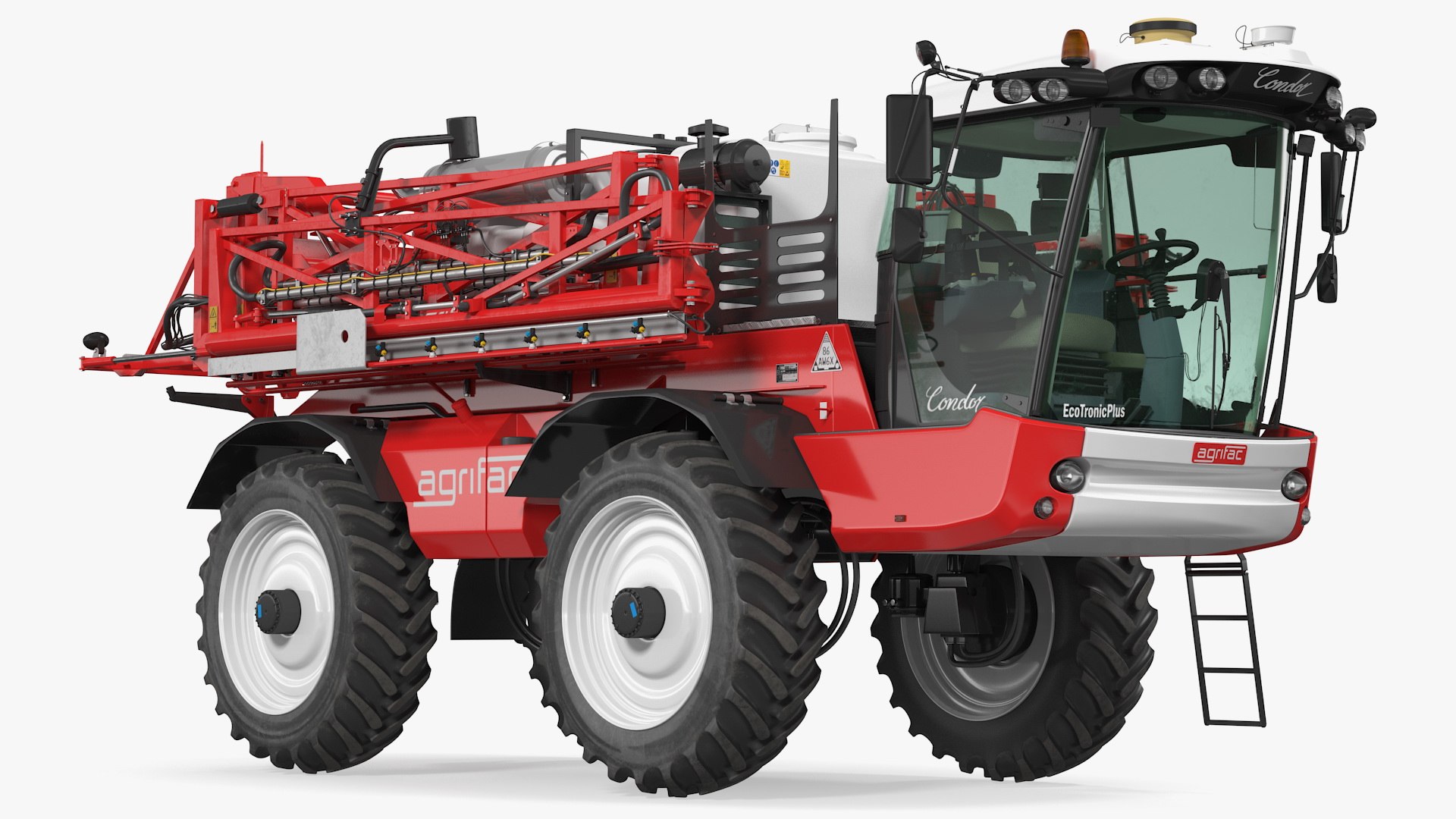 Agrifac Condor V Self Propelled Crop Sprayer Clean 3D model preview