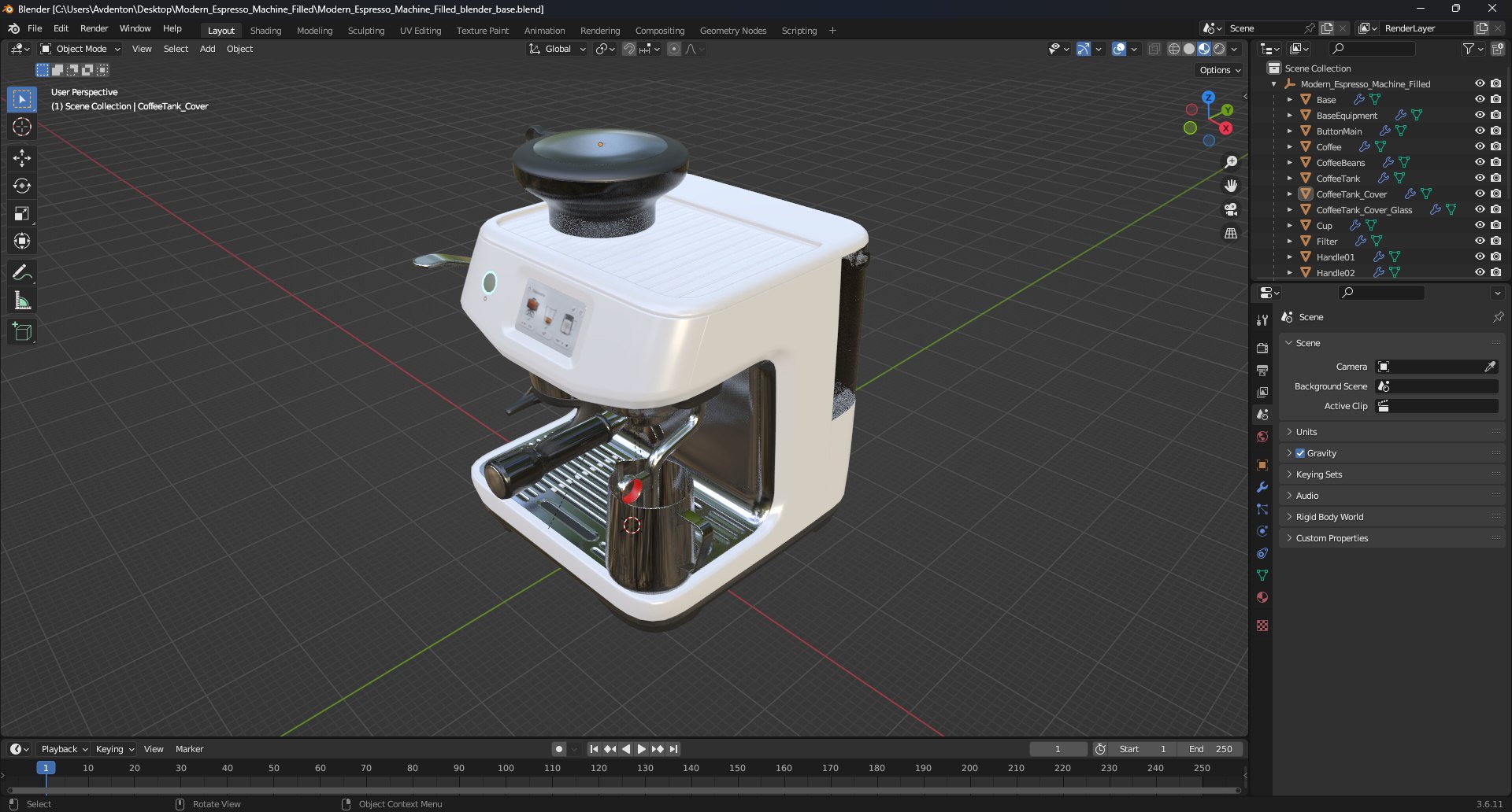 Modern Espresso Machine Filled 3D model https://p.turbosquid.com/ts-thumb/cf/eVOhTs/uB/modern_espresso_machine_filled_1002/jpg/1730572990/1920x1080/fit_q87/c72f3bba319ea2aff44349ad8a10fca61a20bb71/modern_espresso_machine_filled_1002.jpg
