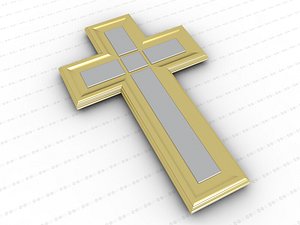 3D cross model