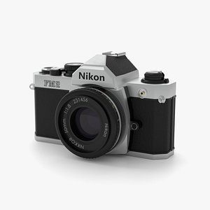 Nikon FM2n 3D model