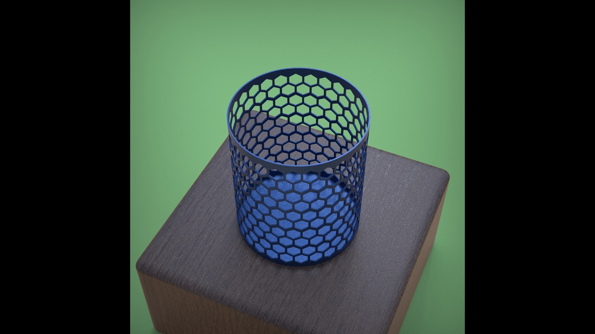 3D Honeycomb Pen Holder https://p.turbosquid.com/ts-thumb/cf/lkSrNw/oP/7/jpg/1719070640/1920x1080/fit_q87/8ce3ffc1efc340964d379dca108c985d18371d6c/7.jpg
