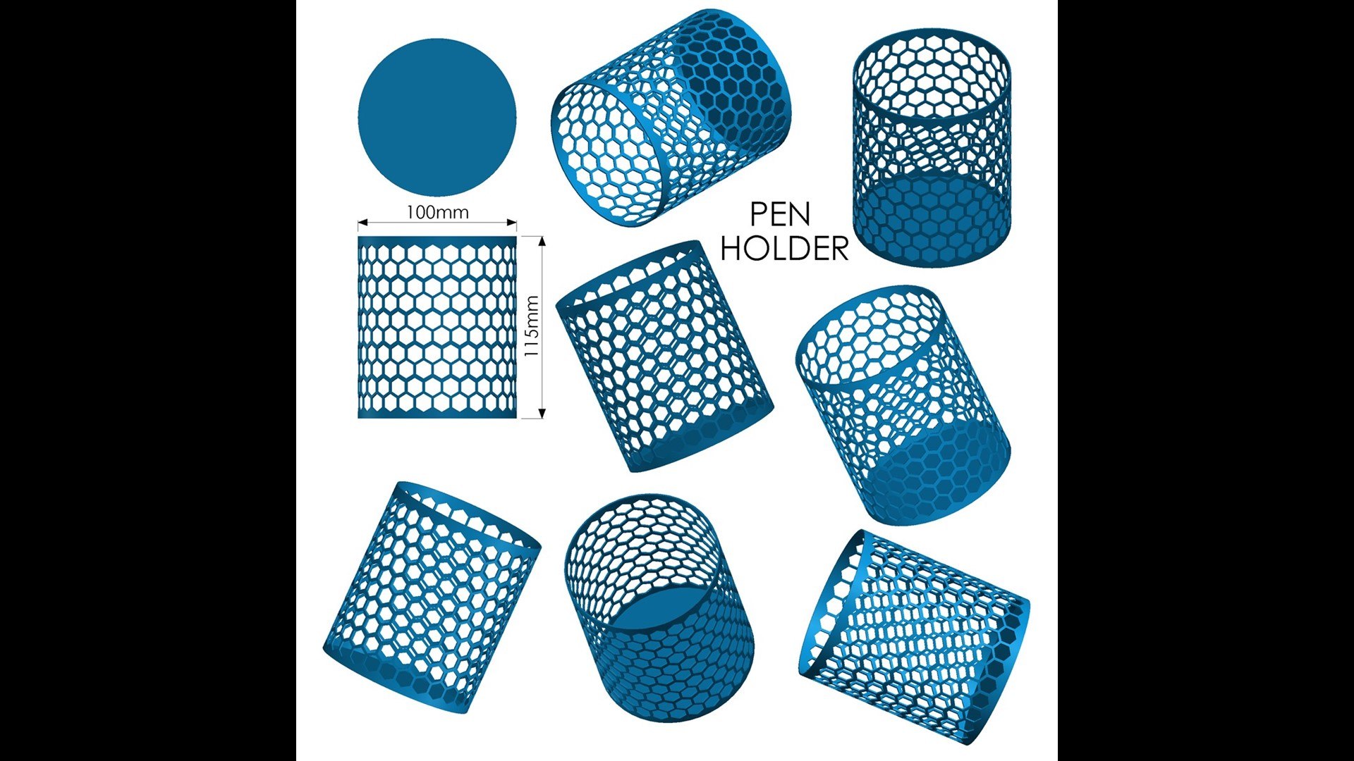 3D Honeycomb Pen Holder https://p.turbosquid.com/ts-thumb/cf/lkSrNw/u4/4/jpg/1719070637/1920x1080/fit_q87/87d7a5b1af698c9f10d3ab1046e37541e86c723e/4.jpg