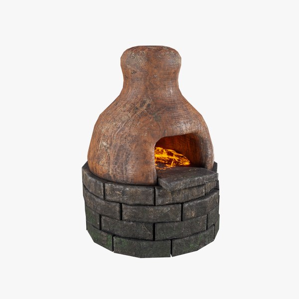 3D clay oven