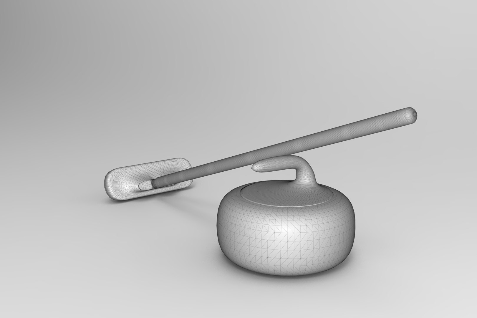 Curling Equipment Model TurboSquid 1909511