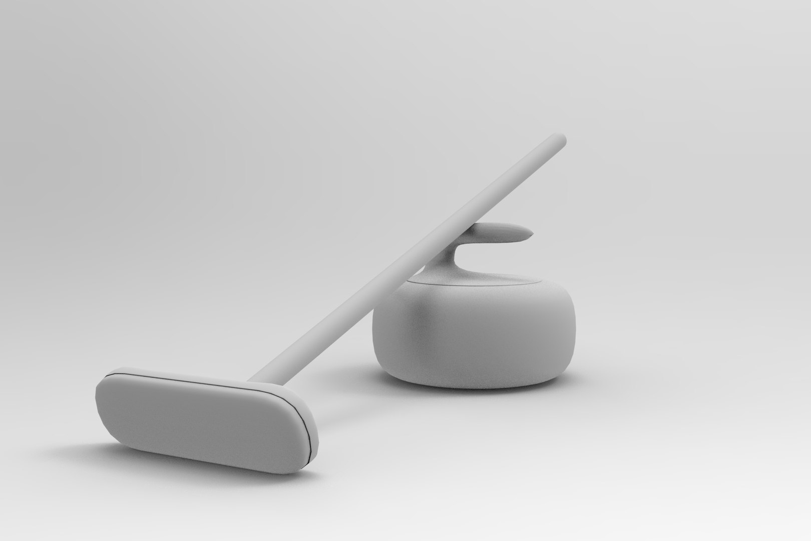 Curling Equipment Model TurboSquid 1909511