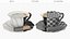 Cappuccino Cup with Cream Filled Wafer Black
