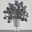 bouquet of black flowers