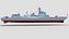 chinese type 052d destroyer model